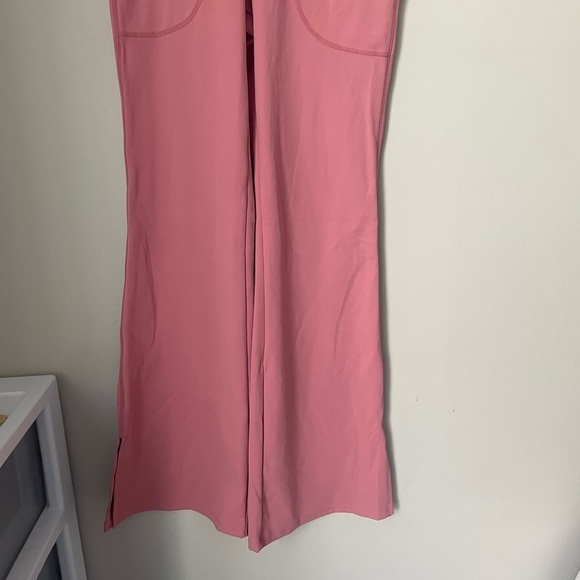 Halara Pink Flare Leggings Size X Small New With Tags - Picture 4 of 7